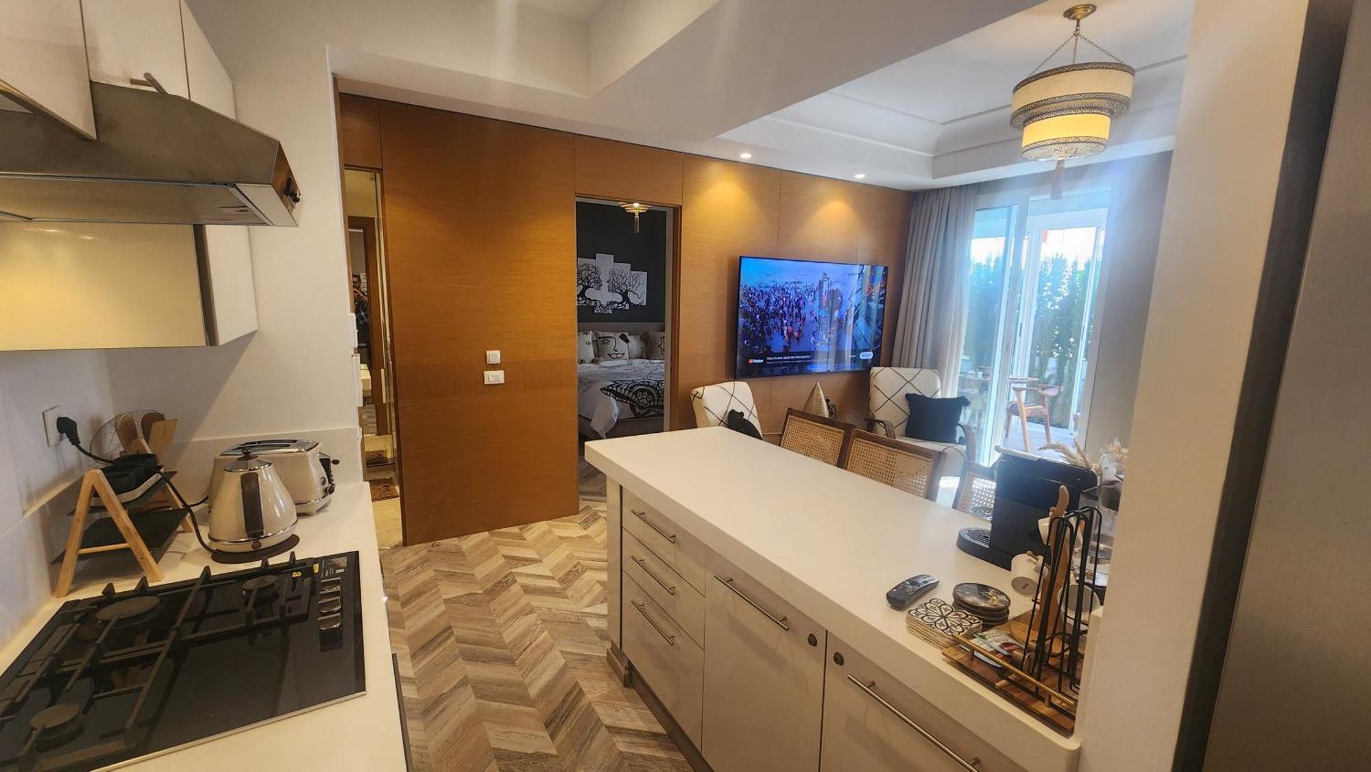Magnifique Appartement Casa Finance City 卡萨布兰卡 外观 照片