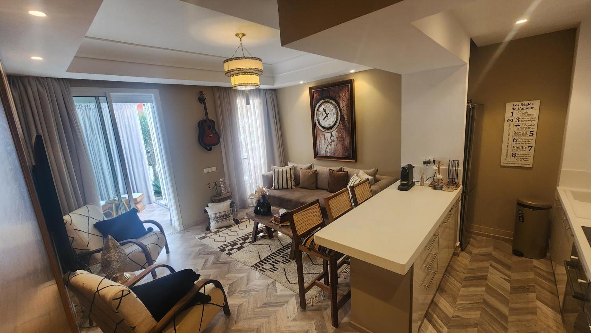 Magnifique Appartement Casa Finance City 卡萨布兰卡 外观 照片