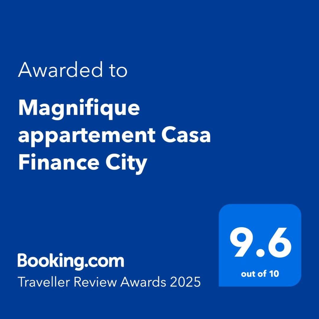 Magnifique Appartement Casa Finance City 卡萨布兰卡 外观 照片